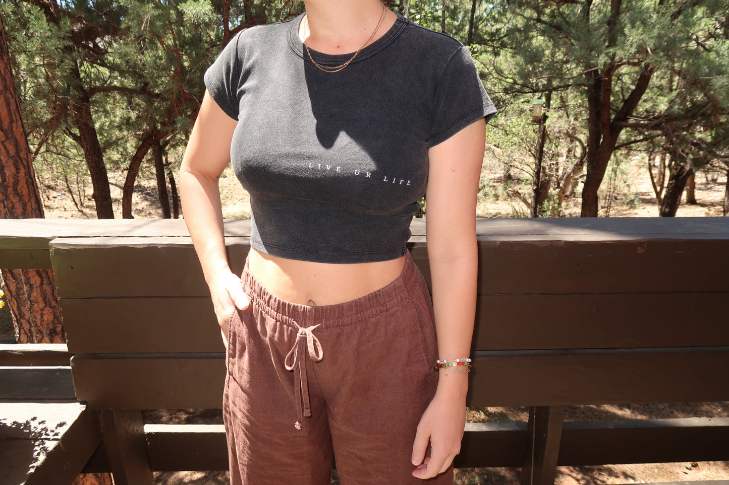 Not So Perfect Crop Tee