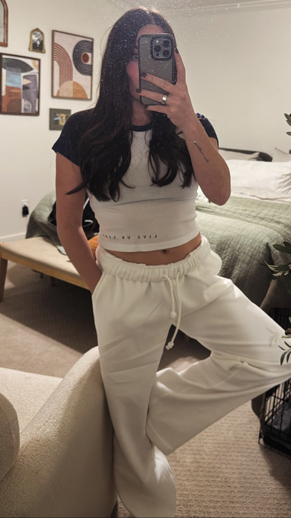 WOMEN'S MICRO RIB RAGLAN BABY TEE