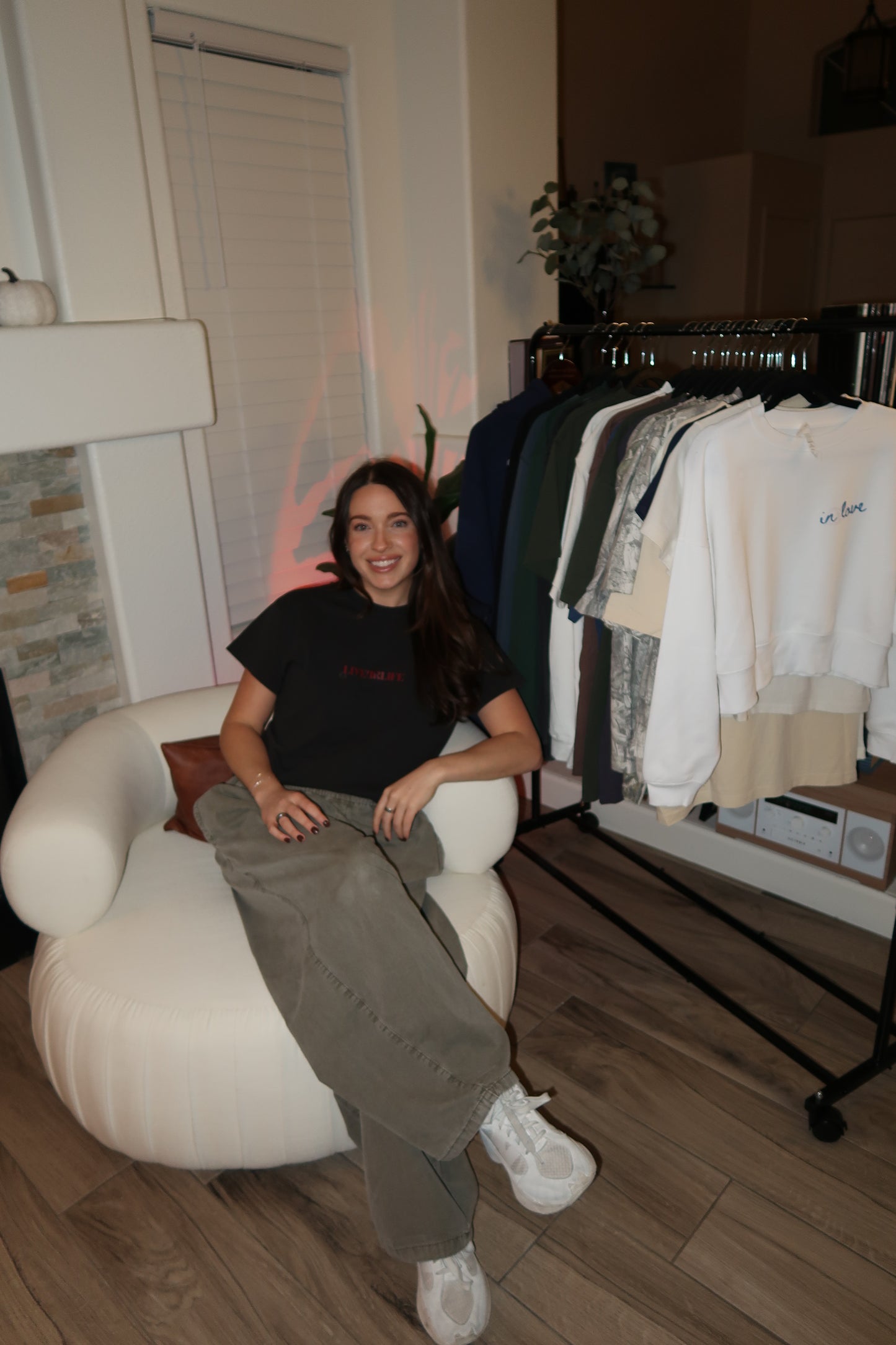 Organic Women's Black Heavyweight Tee