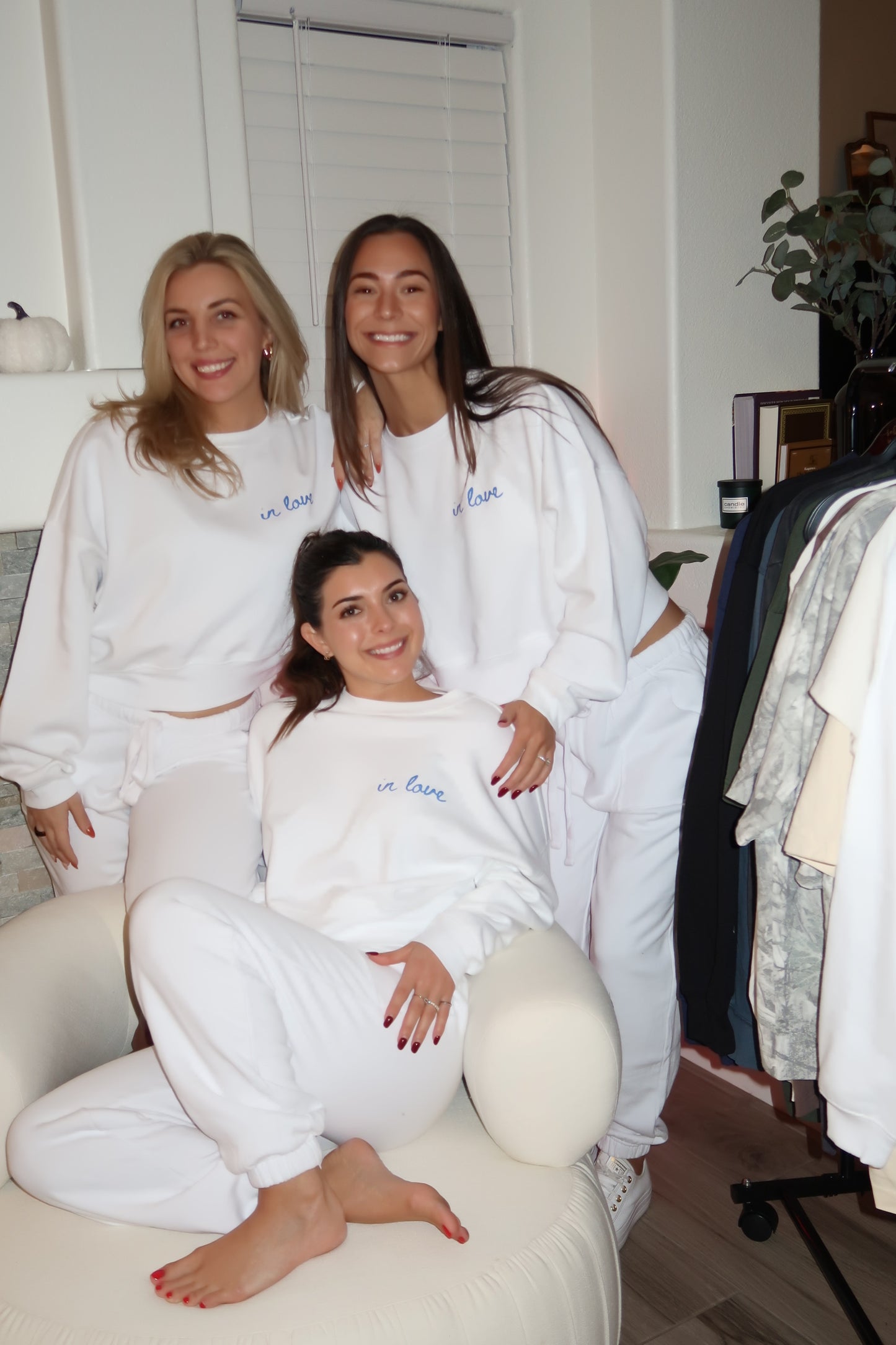 Life's Better in Love Cropped Crewneck