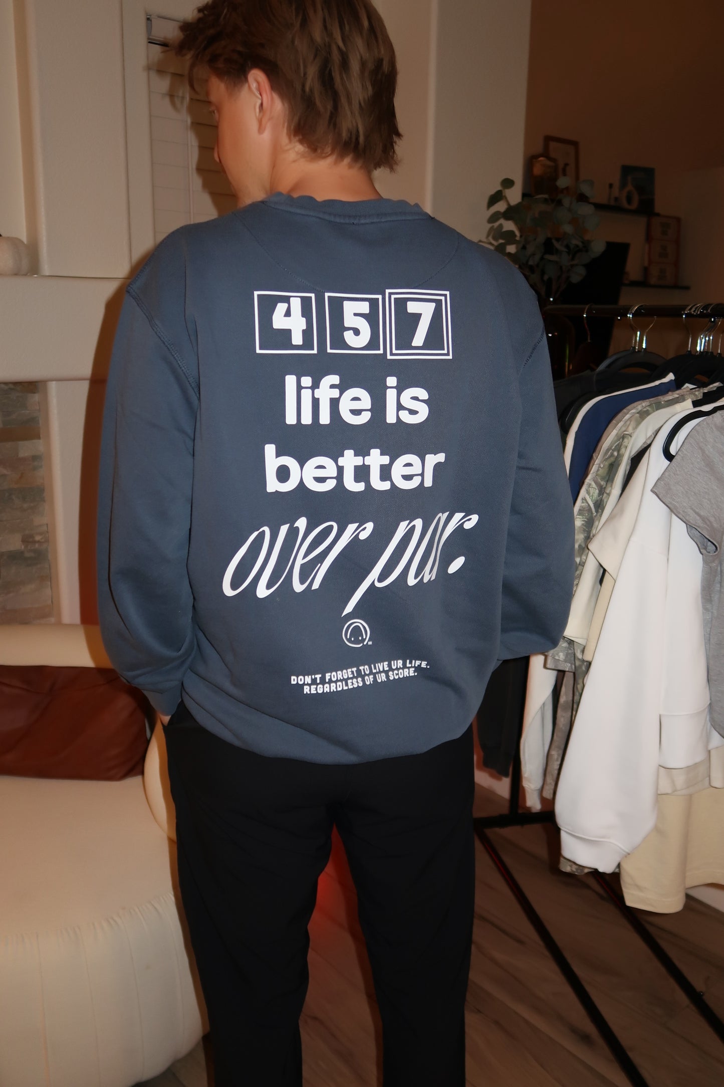 Seaside Midweight Organic French Terry Crew