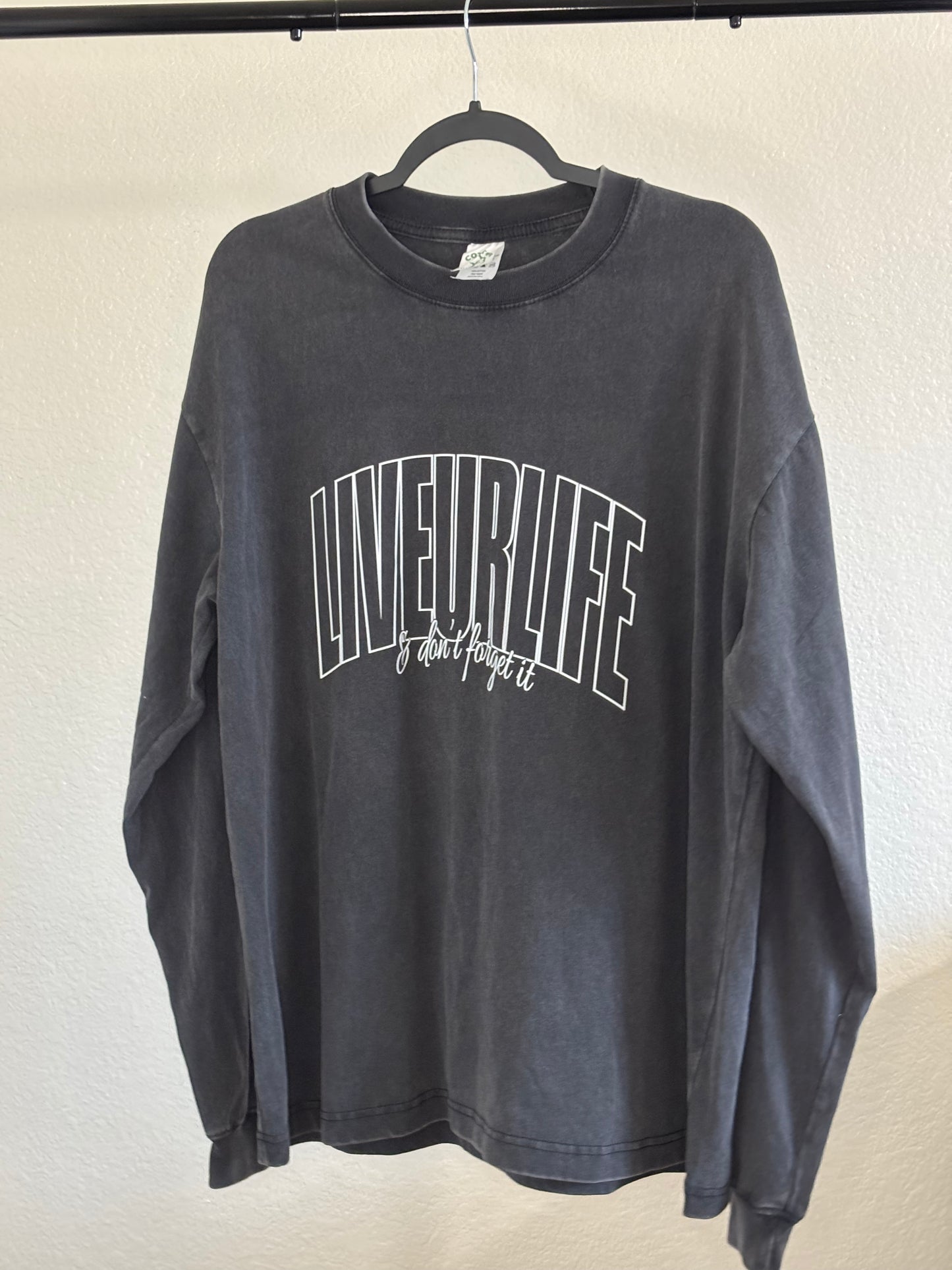 OVERSIZED BOX LONG SLEEVE TEE