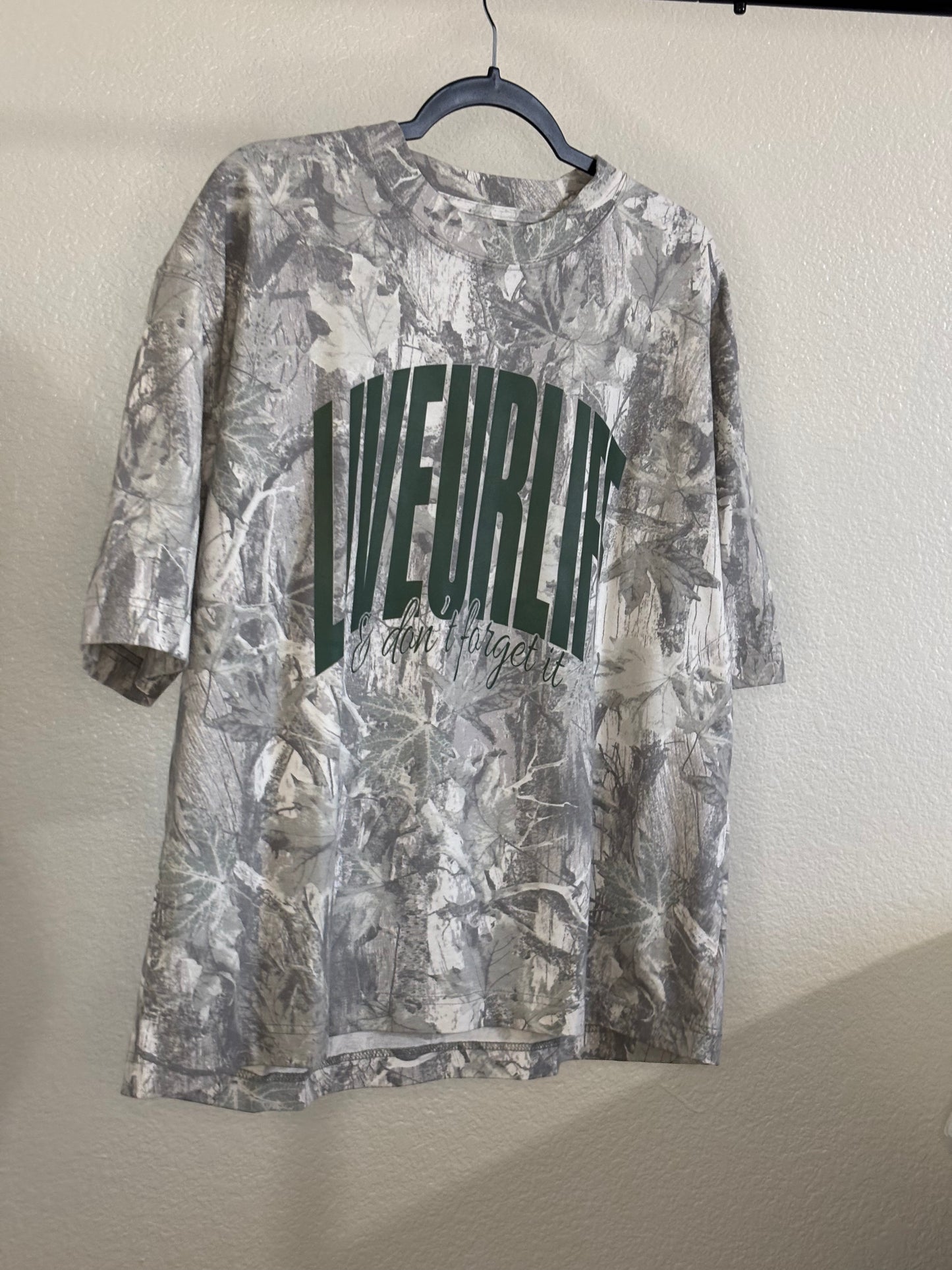 CAMO BOXY HEAVYWEIGHT CROP