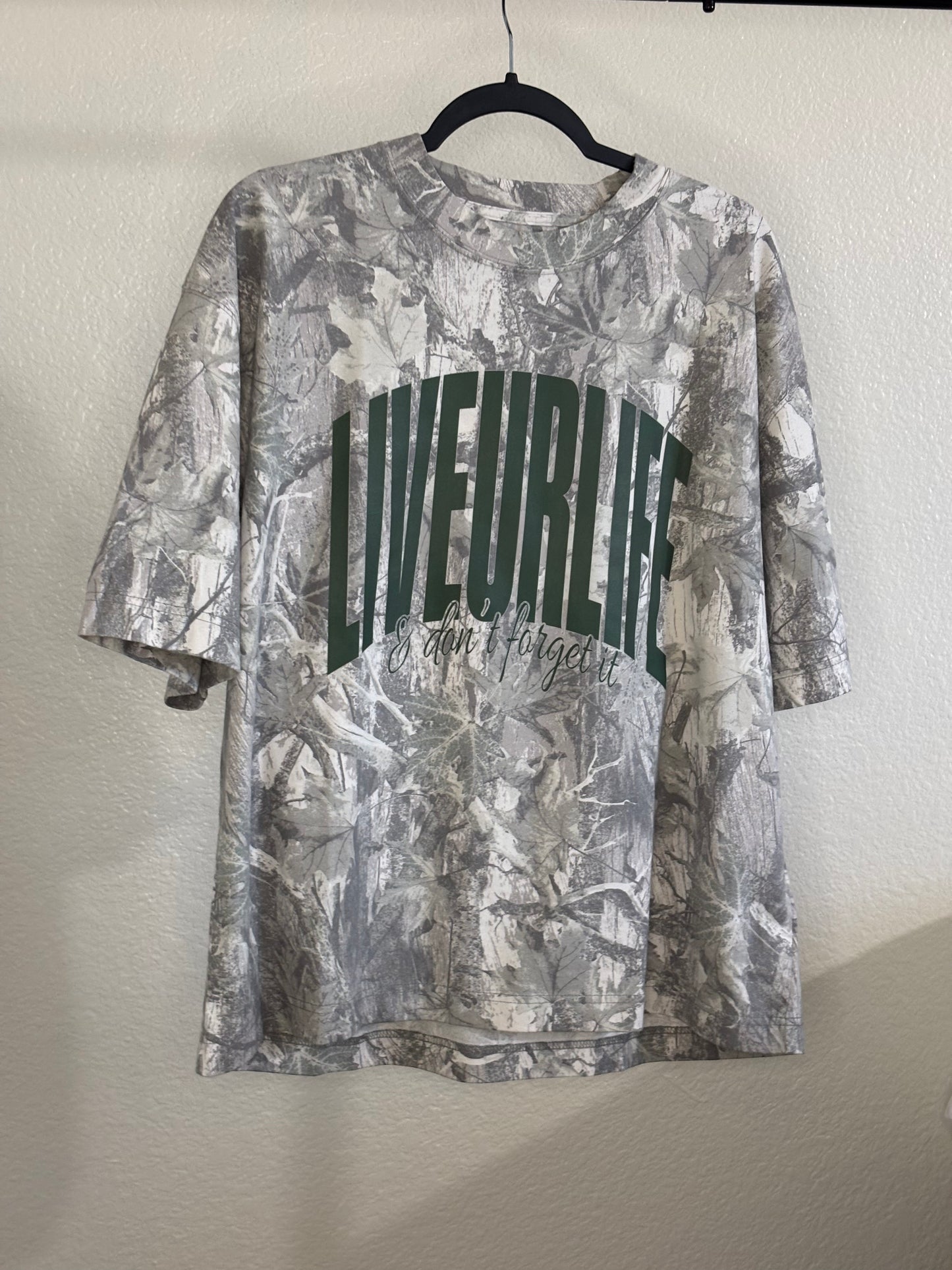 CAMO BOXY HEAVYWEIGHT CROP