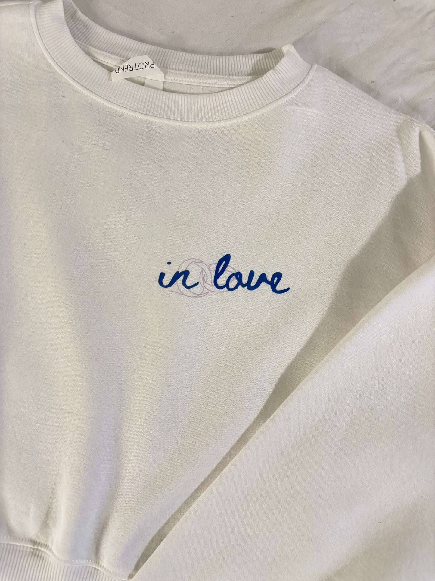 Life's Better in Love Cropped Crewneck